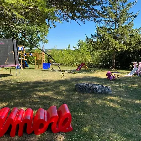 Atypique 6-8 Personnes Avec Piscine 펜션 Montdoumerc