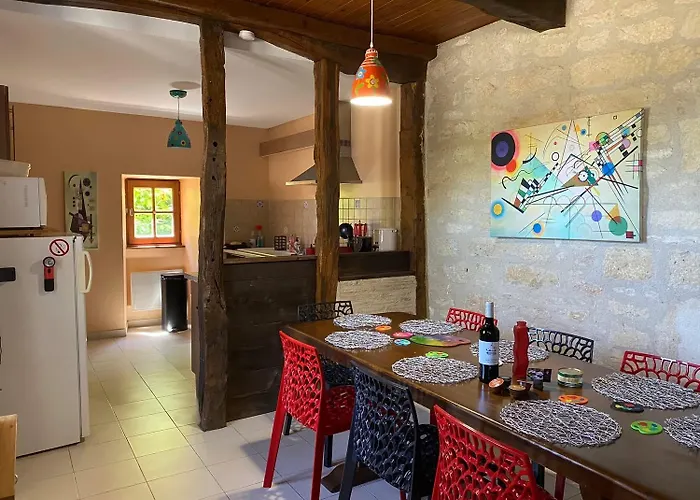 Дом отдыха Atypique 8 Personnes Pres De Cahors Montdoumerc